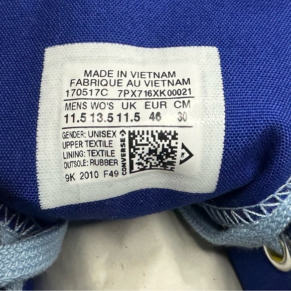 Converse Chuck 70 size 11.5 men’s - Picture 6 of 7